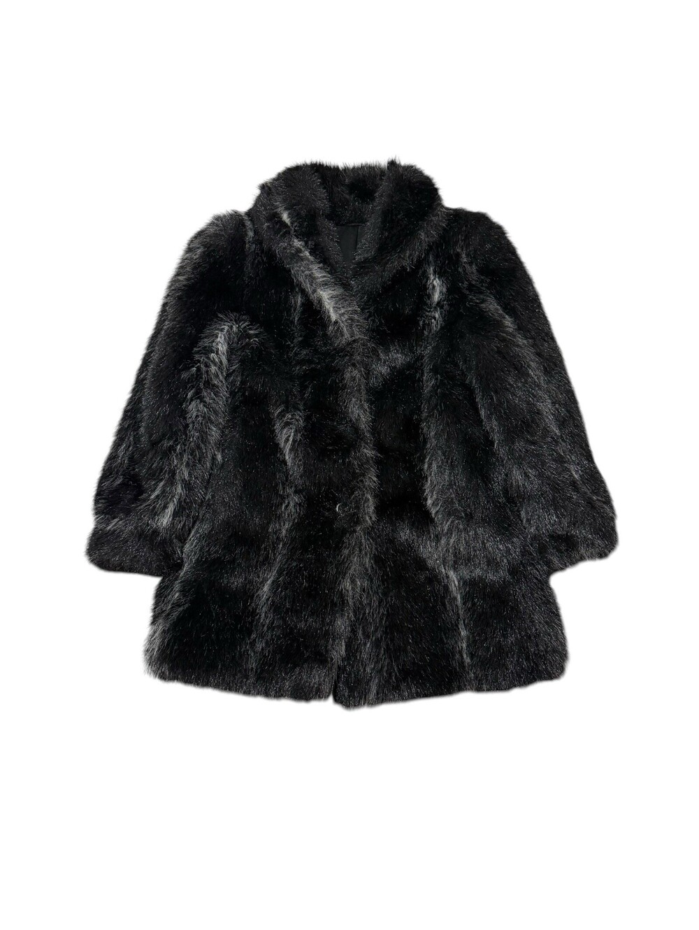 Vintage 90s Styled by Carmen Faux Fur Coat Made Canada S-M Women’s